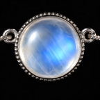 QINEANLA™ Moonlit — Moonstone Silver Bracelet