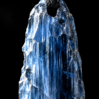 QINEANLA™ Deep Current — Raw Kyanite Pendant