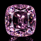 QINEANLA™ Rose Whisper — Cushion Cut Pink Ring