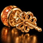 QINEANLA™ Golden Hour — Sunstone Stud Earrings
