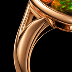 QINEANLA™ Prism — Ammolite Rainbow Rin